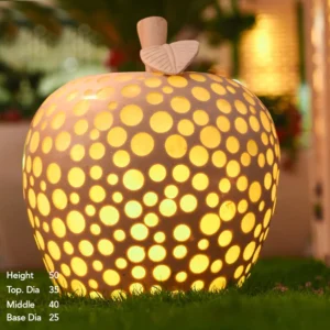 Apple shaped planters