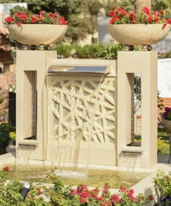 Plant waterfalls and fountains