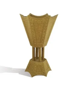 Planting pots in the form of an incense burner turkan landscape