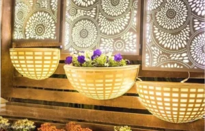 احواض زرع ثلاثية