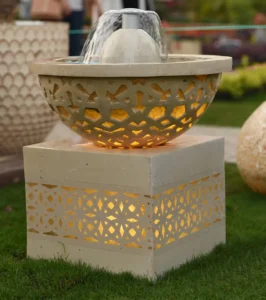 شلالات ونوافير رسم عربى