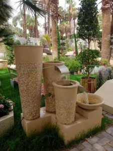 شلالات ونوافير من الرخام